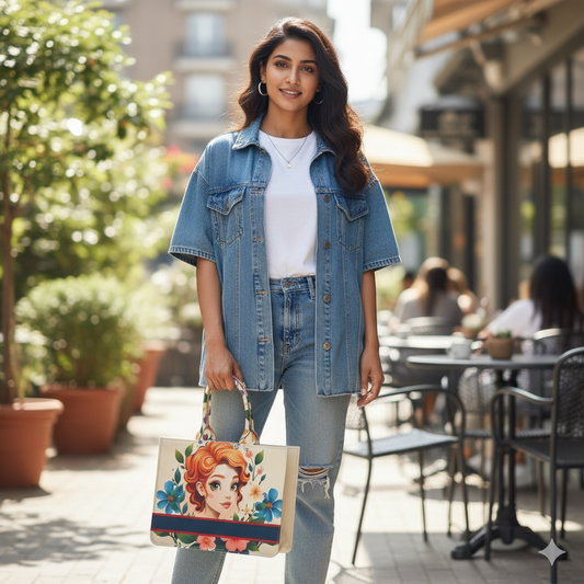 The Ginger Bloom Tote Bag