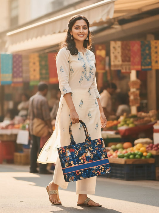 The Midnight Jungle Tote Bag