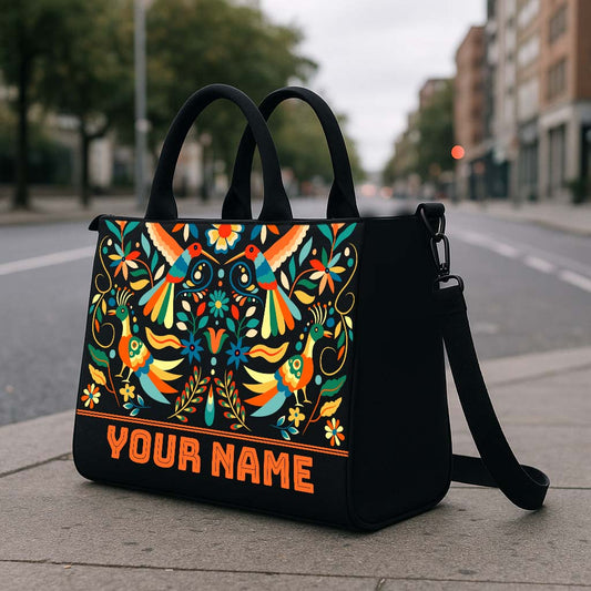 Birdsong Bloom Hobo Tote Bag