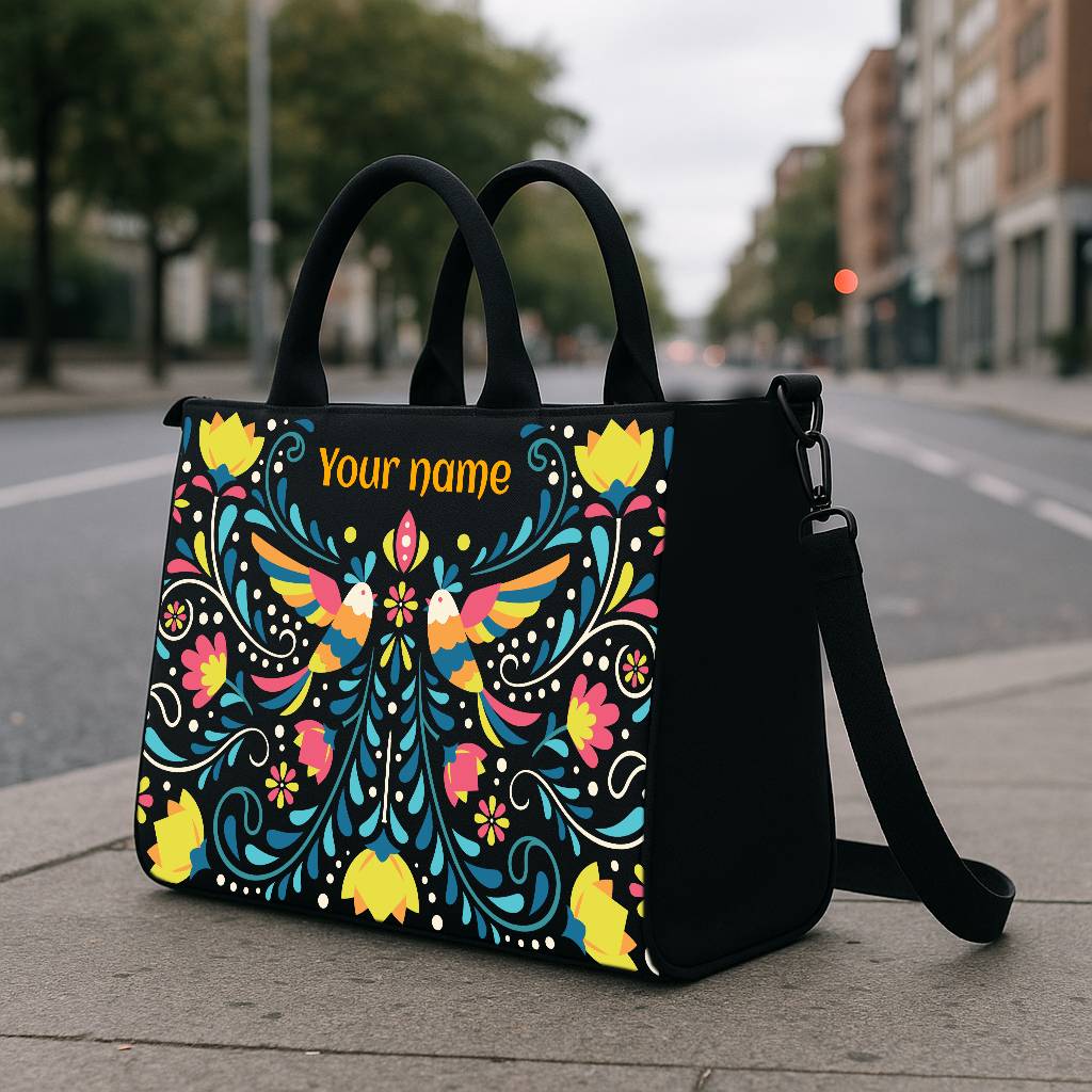 Pájaro Pop Hobo Tote Bag