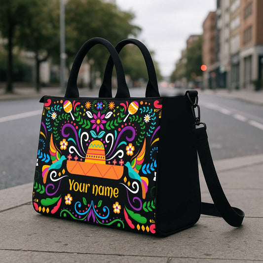 Sonrisa Bloom Hobo Tote Bag