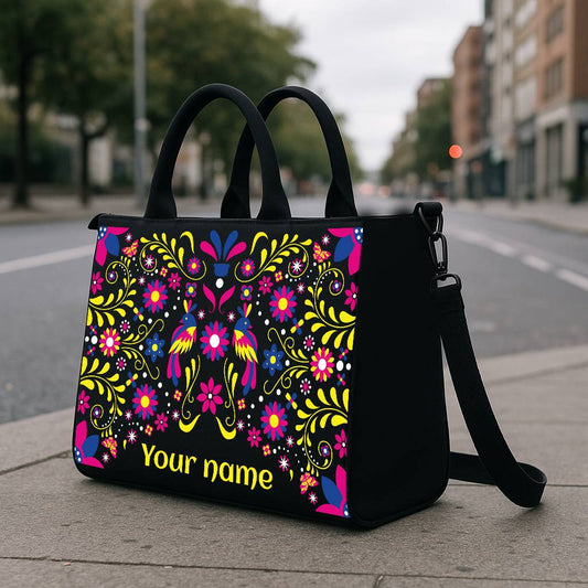 The "Vibrant Vista" Hobo Tote Bag