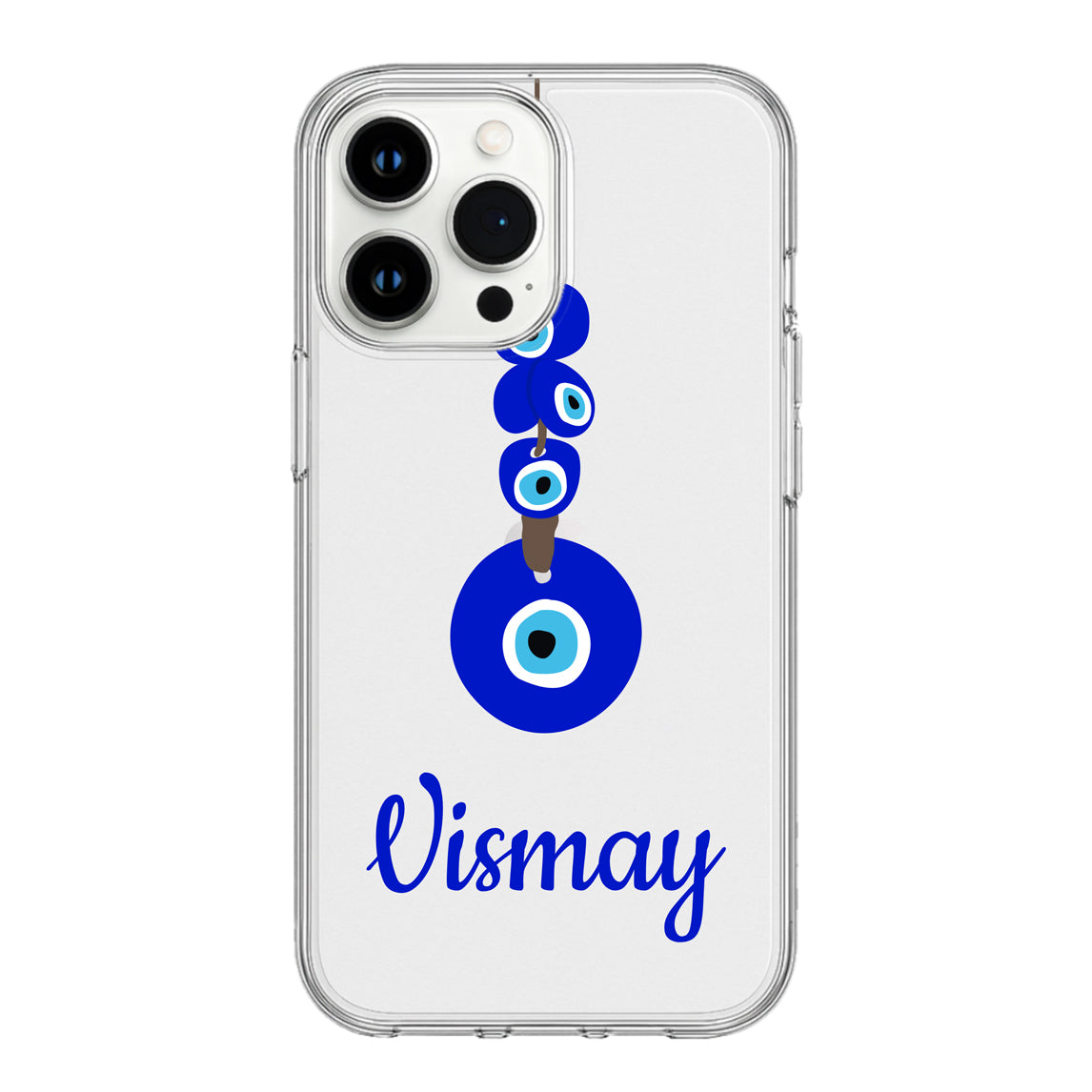 Personalized Evil Eye Charm Phone Case