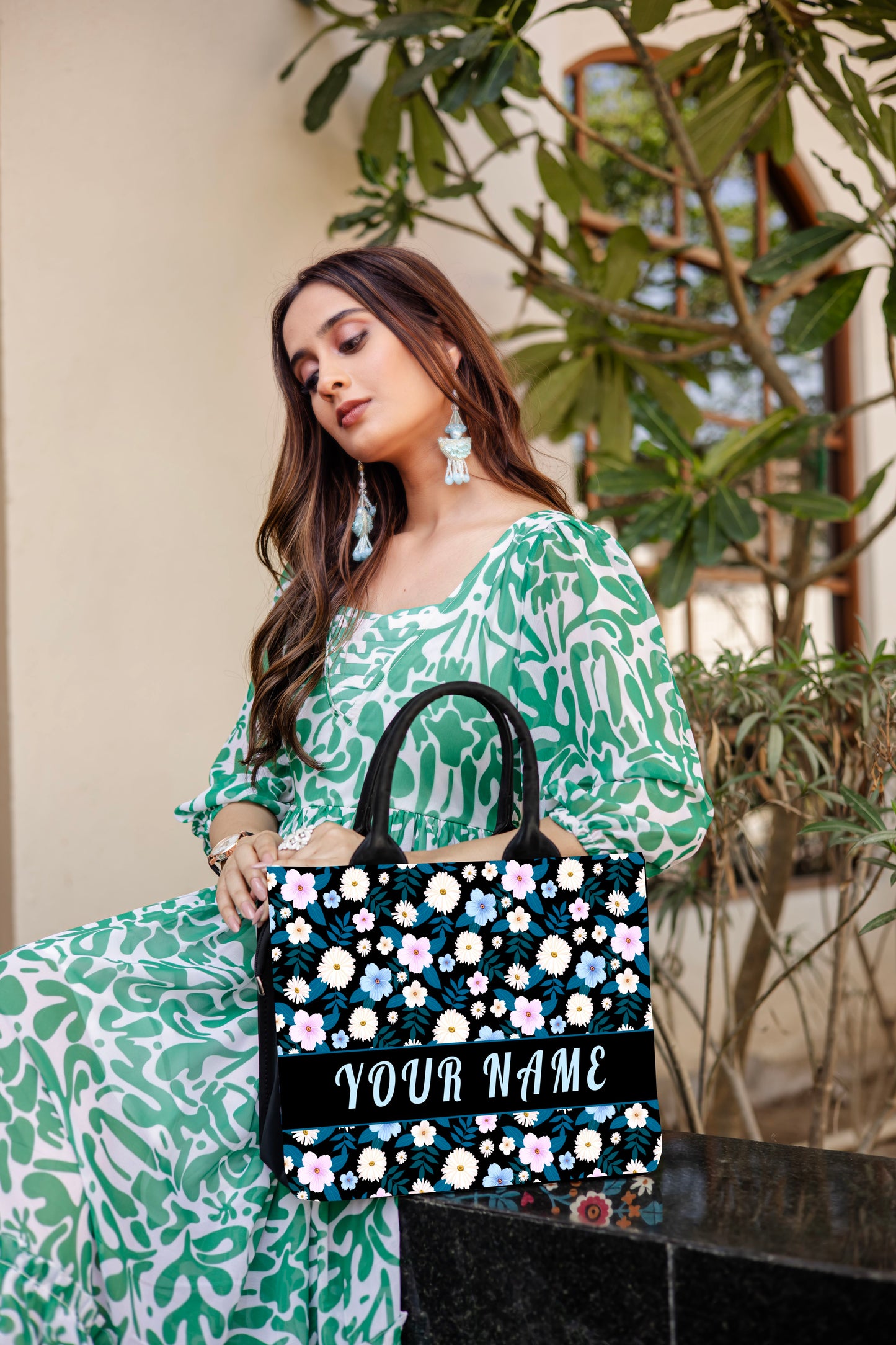 Customized Royal Elegance customized Mini Tote Bag