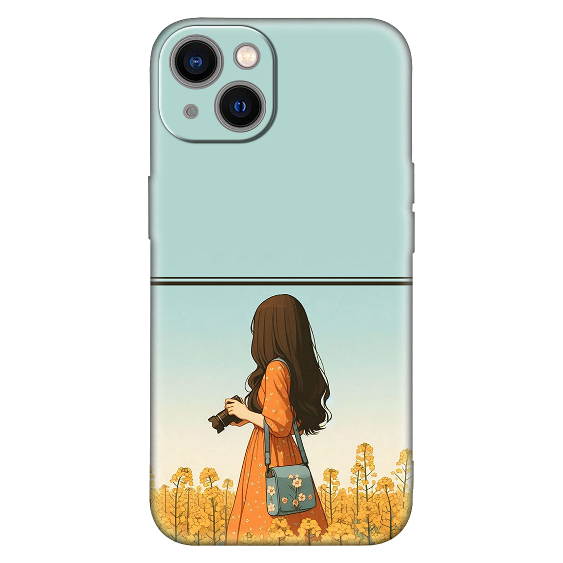 Golden Hour Wanderer – Pastel Sky Edition