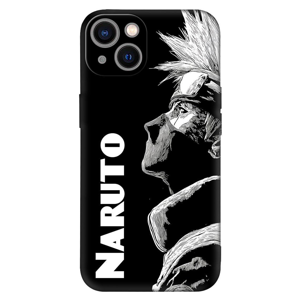 Kakashi Gaze – Black & White Naruto Edition Phone Case