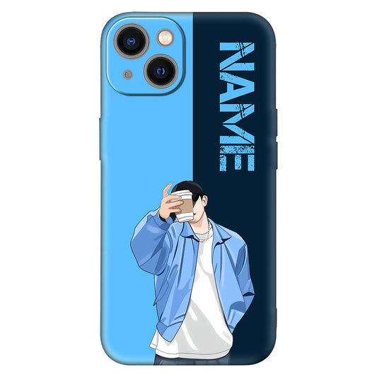 Blue Dividend Aesthetic Phone Cover