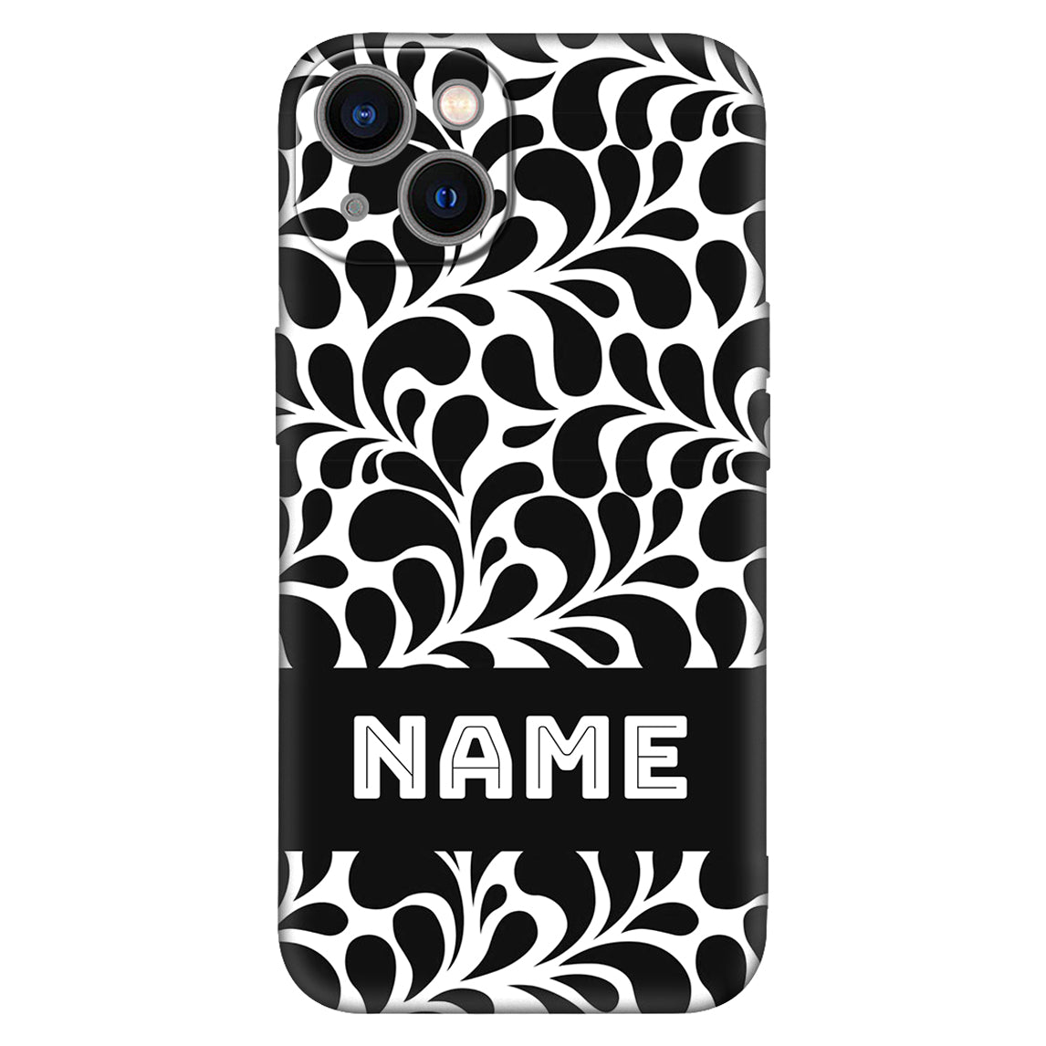 Monochrome Bloom Phone Cover