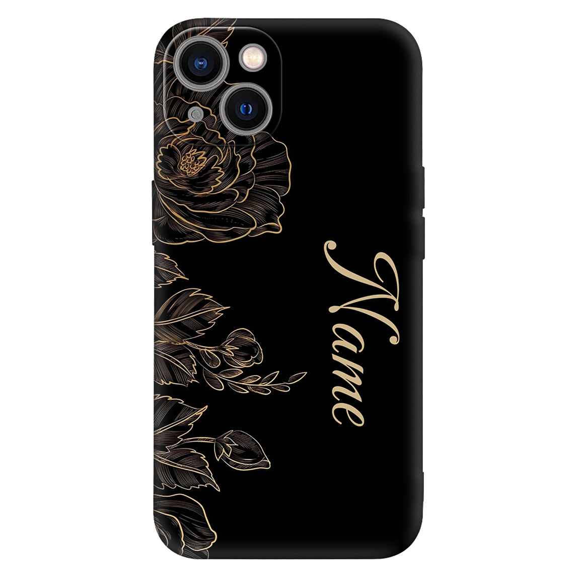 Luxurious Gold Flower Phone Case