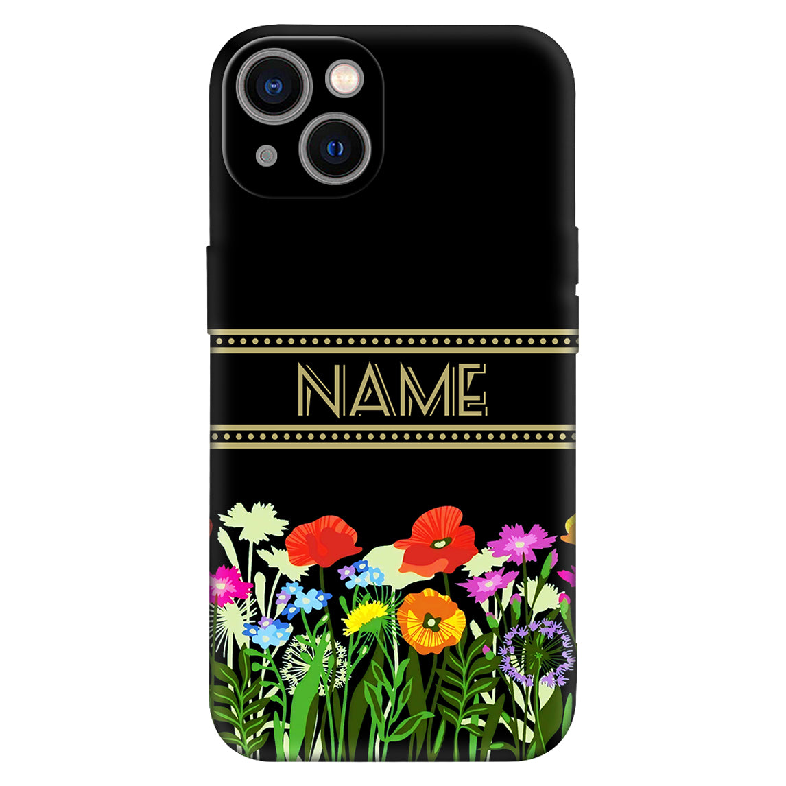 Hand-Drawn Bloom Personalized Case
