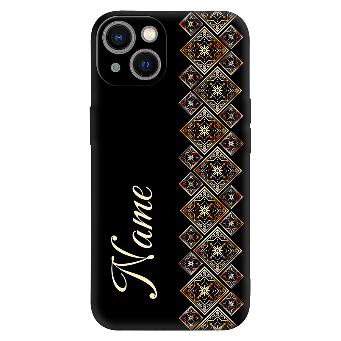 Golden Mosaic Phone Case