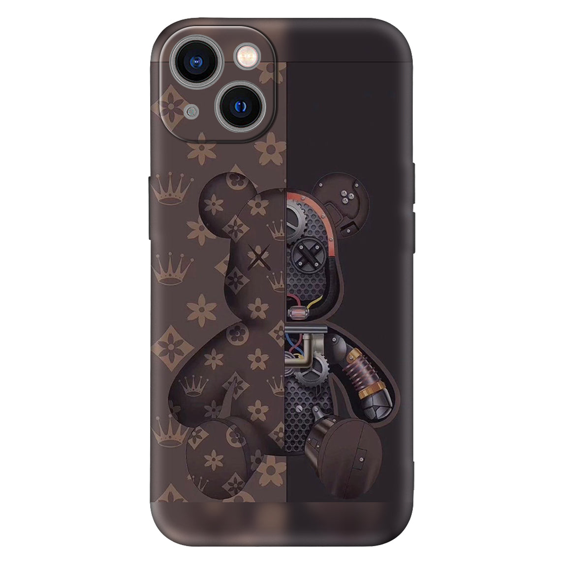 Steampunk Teddy Bear Phone Case – Luxury Fusion Edition