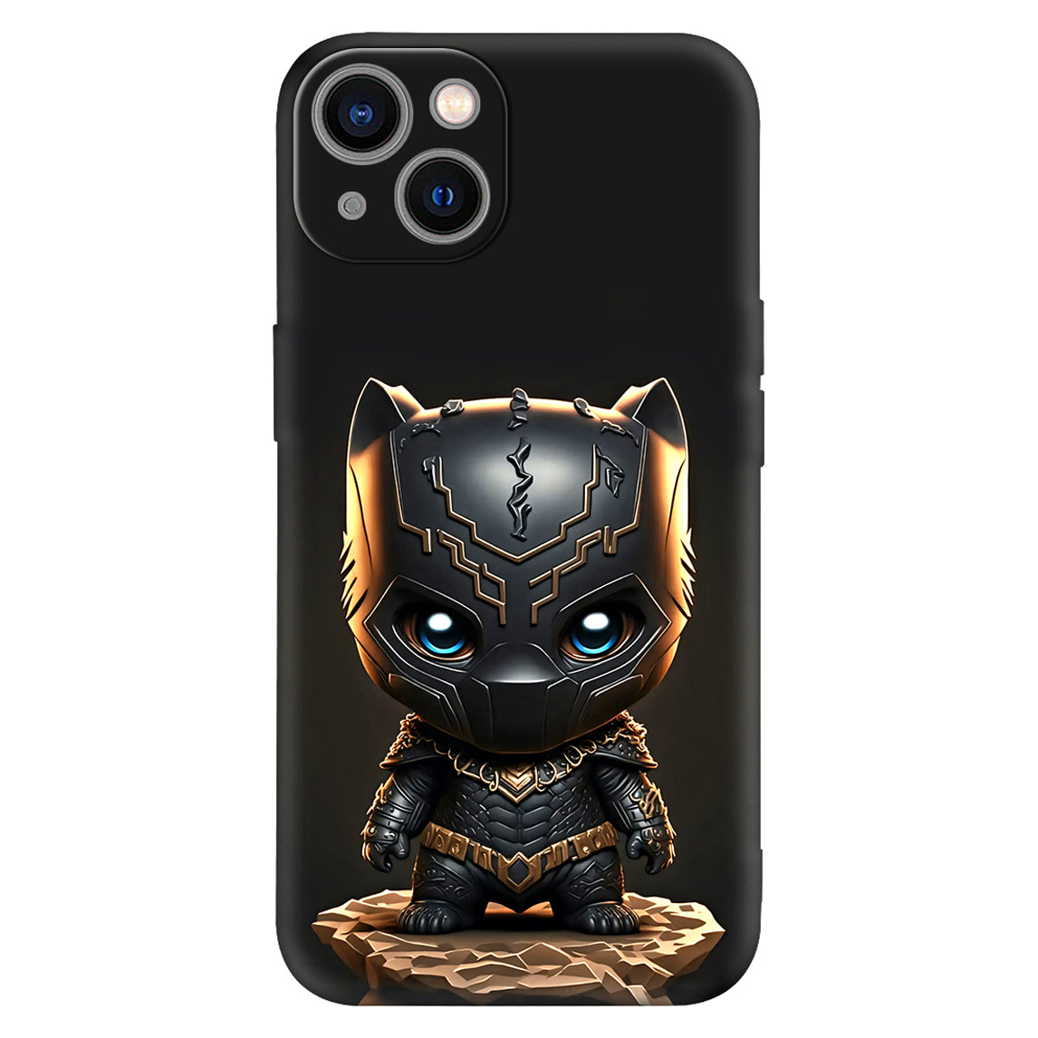 Shadow Pounce – Chibi Panther Warrior Case