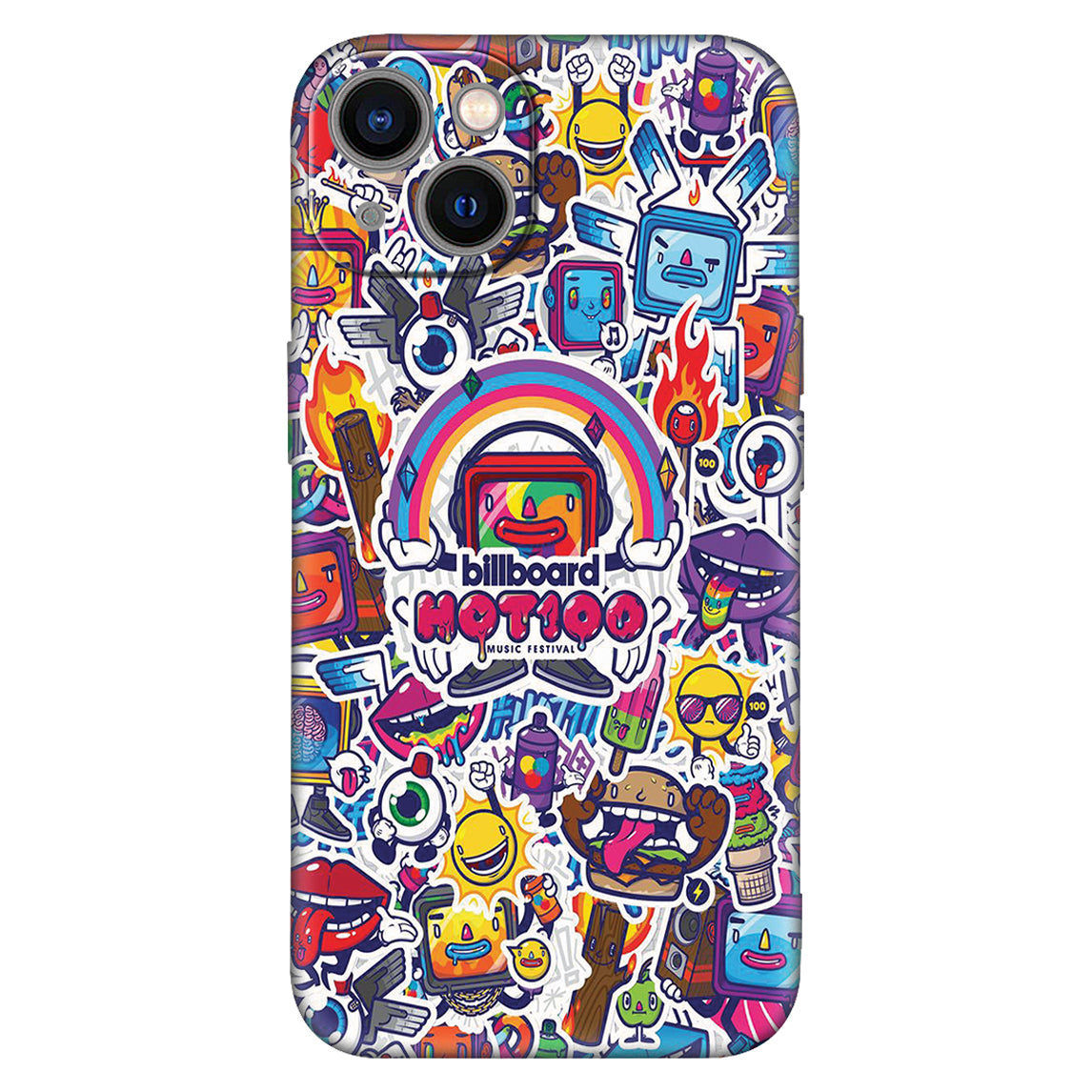 Billboard Hot 100 Music Festival Doodle Phone Case