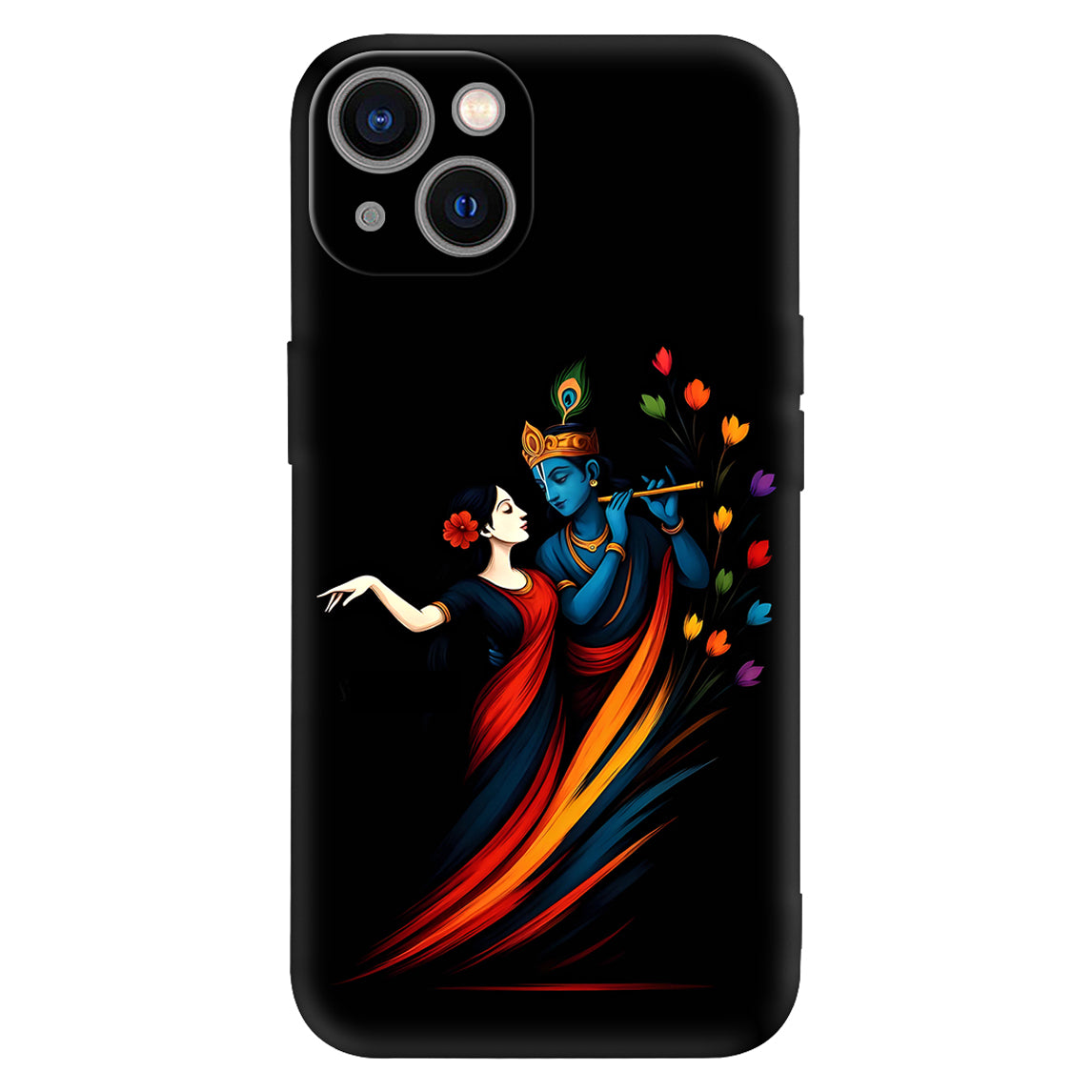 Divine Harmony: Radha Krishna Eternal Love Case