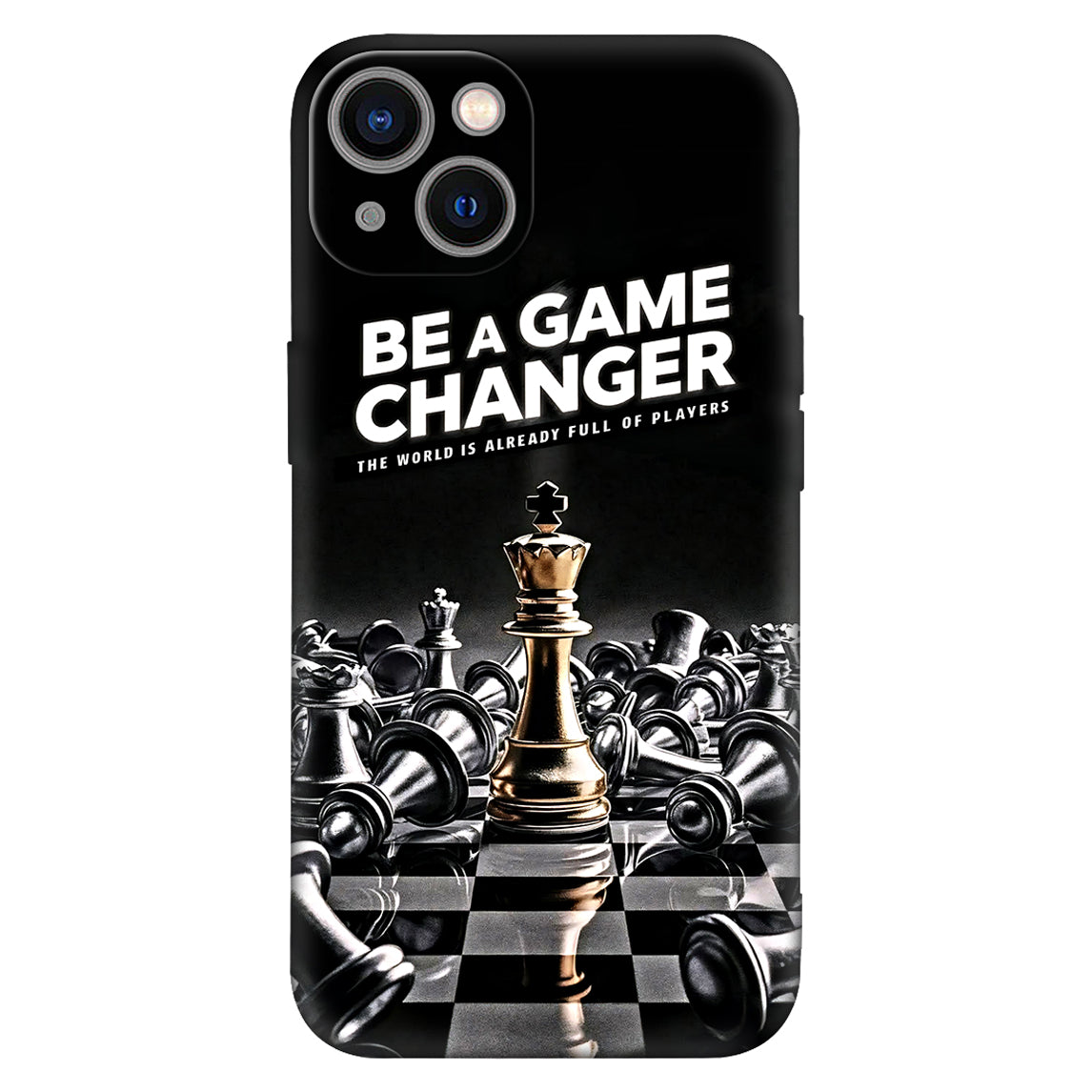Motivational Chess Theme Mobile Cover
