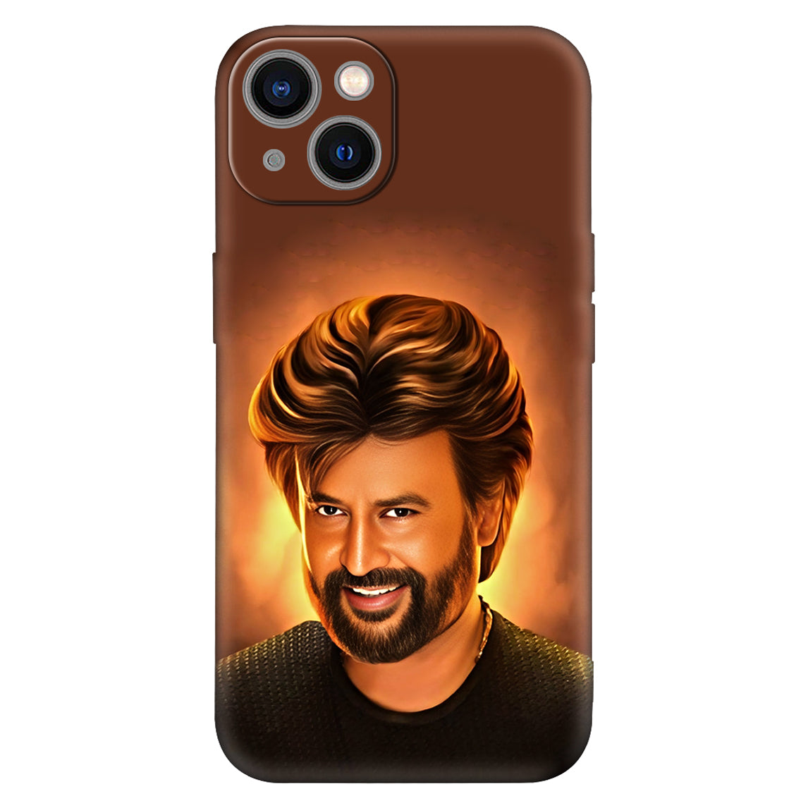 Rajinikanth Glowing Portrait Mobile Cover