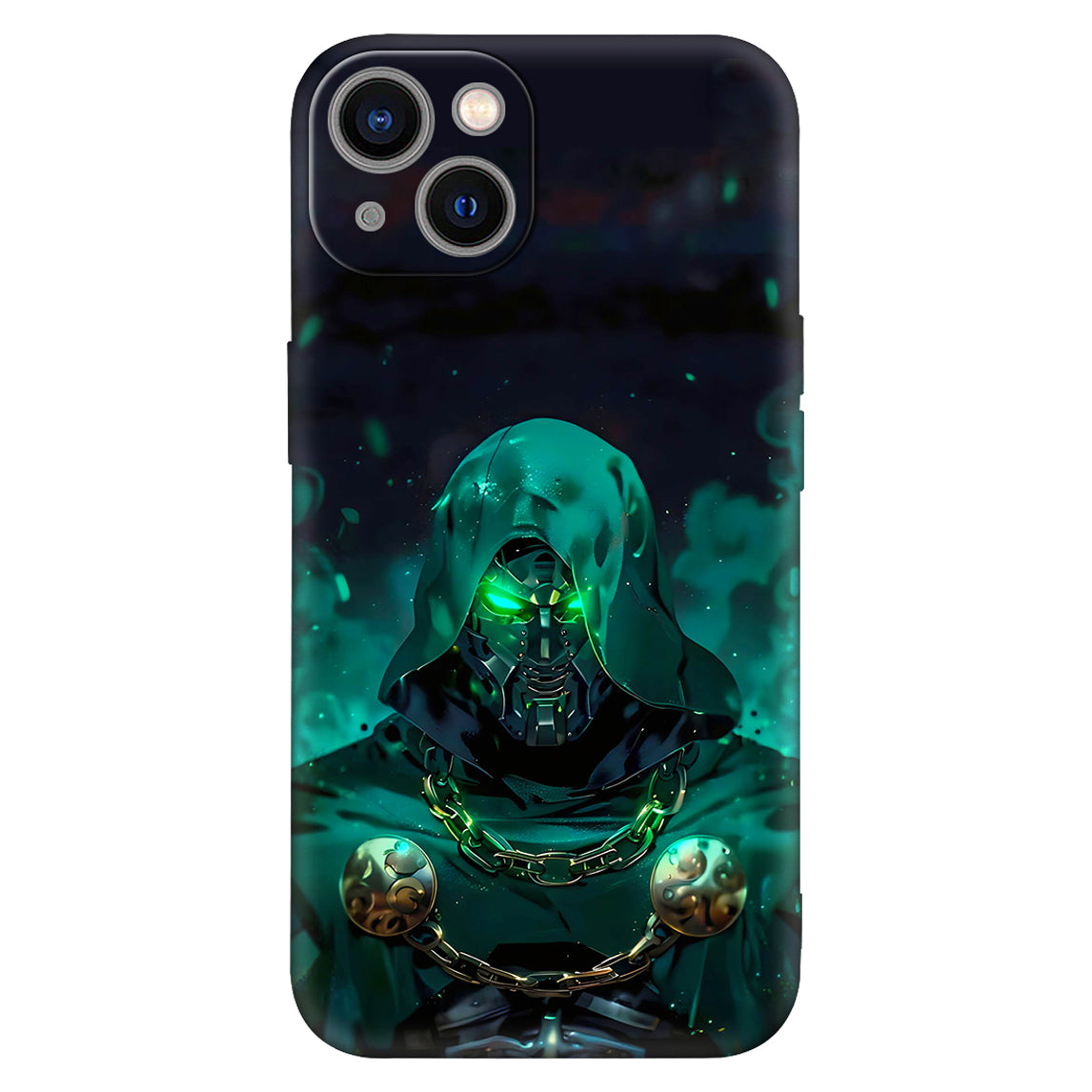 Villain Artwork (Green Hooded Character) Mobile Cover