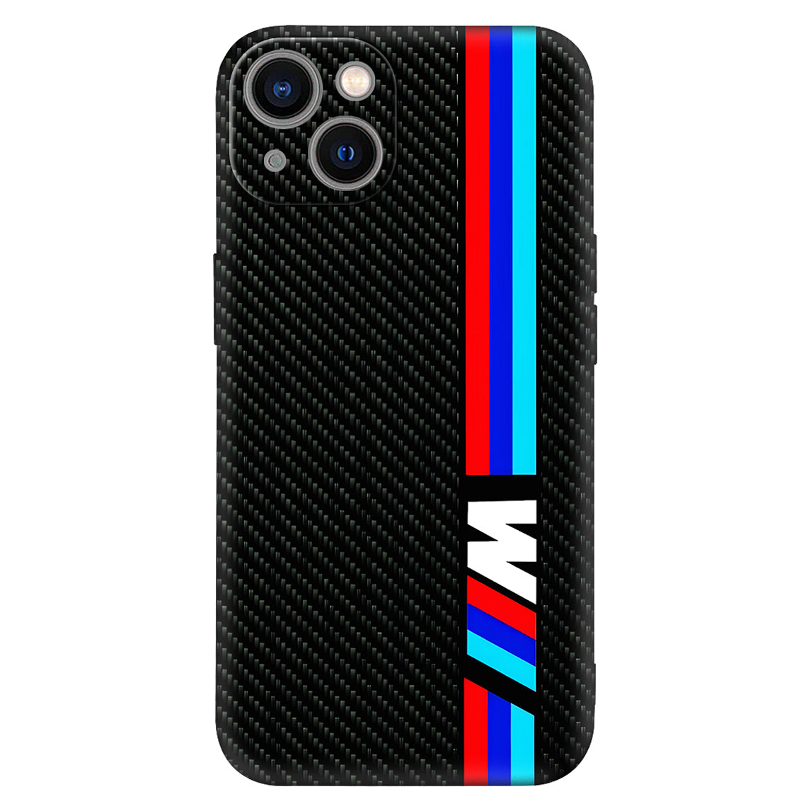 Racing Spirit: Carbon Fiber M Power Striped Case