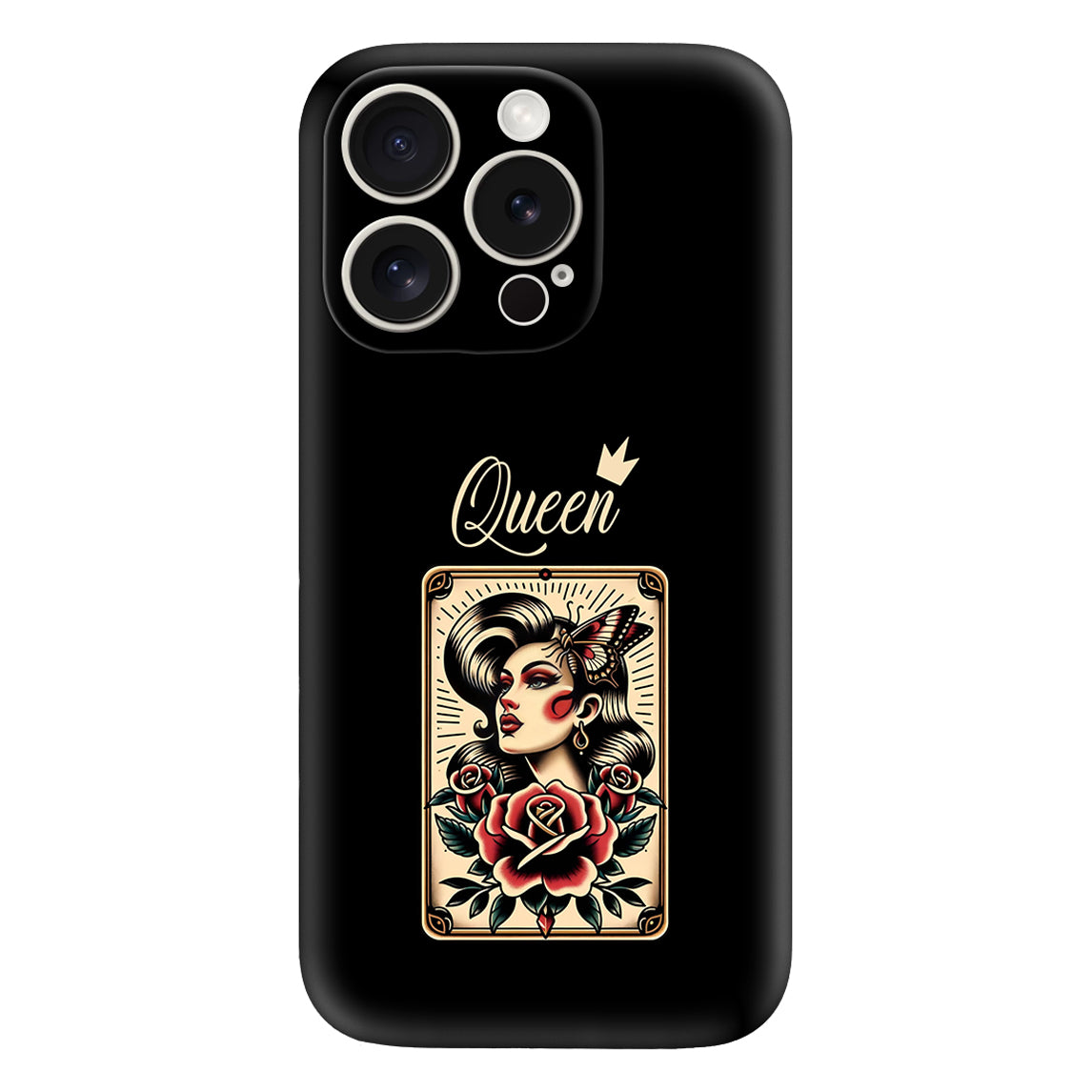 Queen Image Art – Bold & Aesthetic iPhone Case