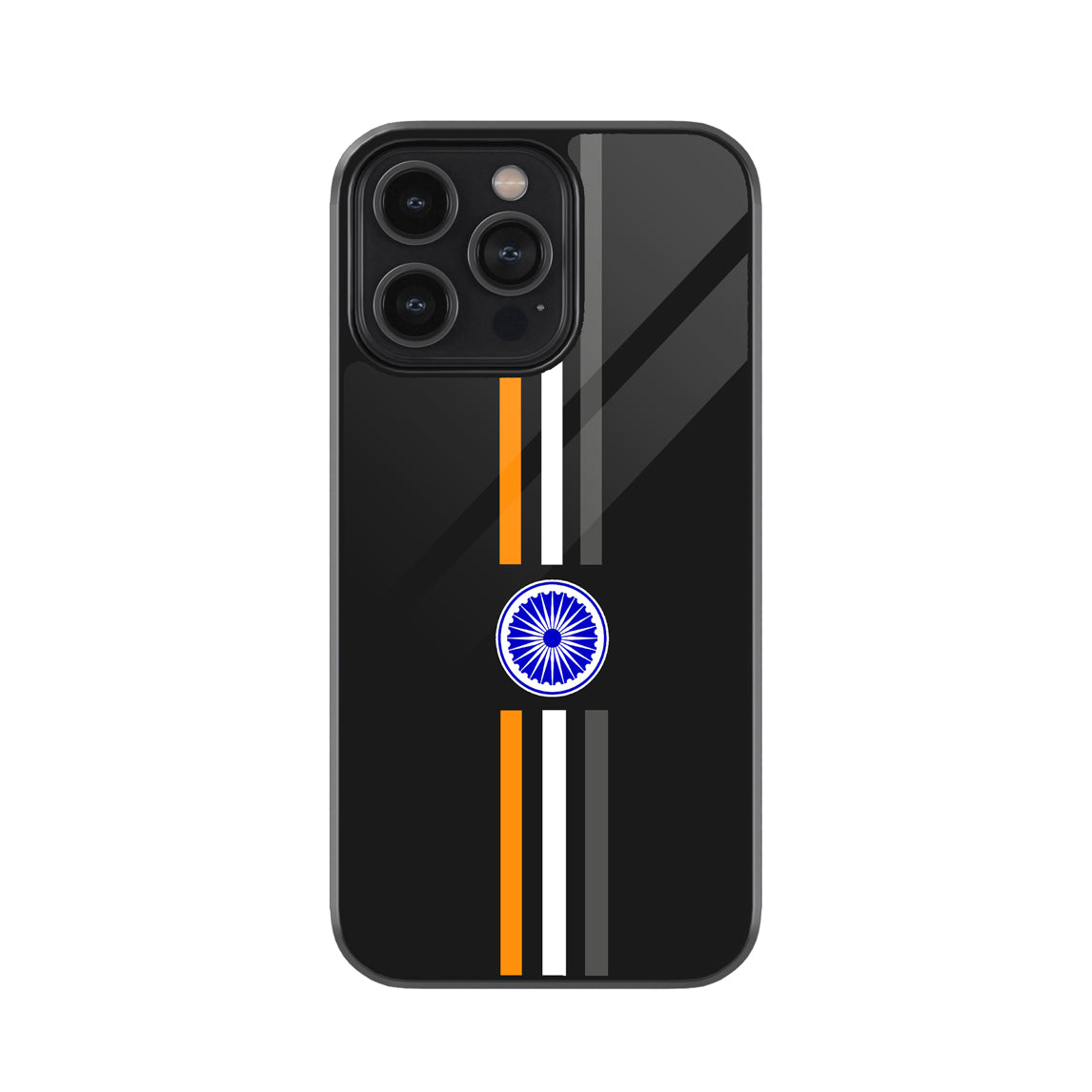 Modern Tricolor Stripe Mobile Cover