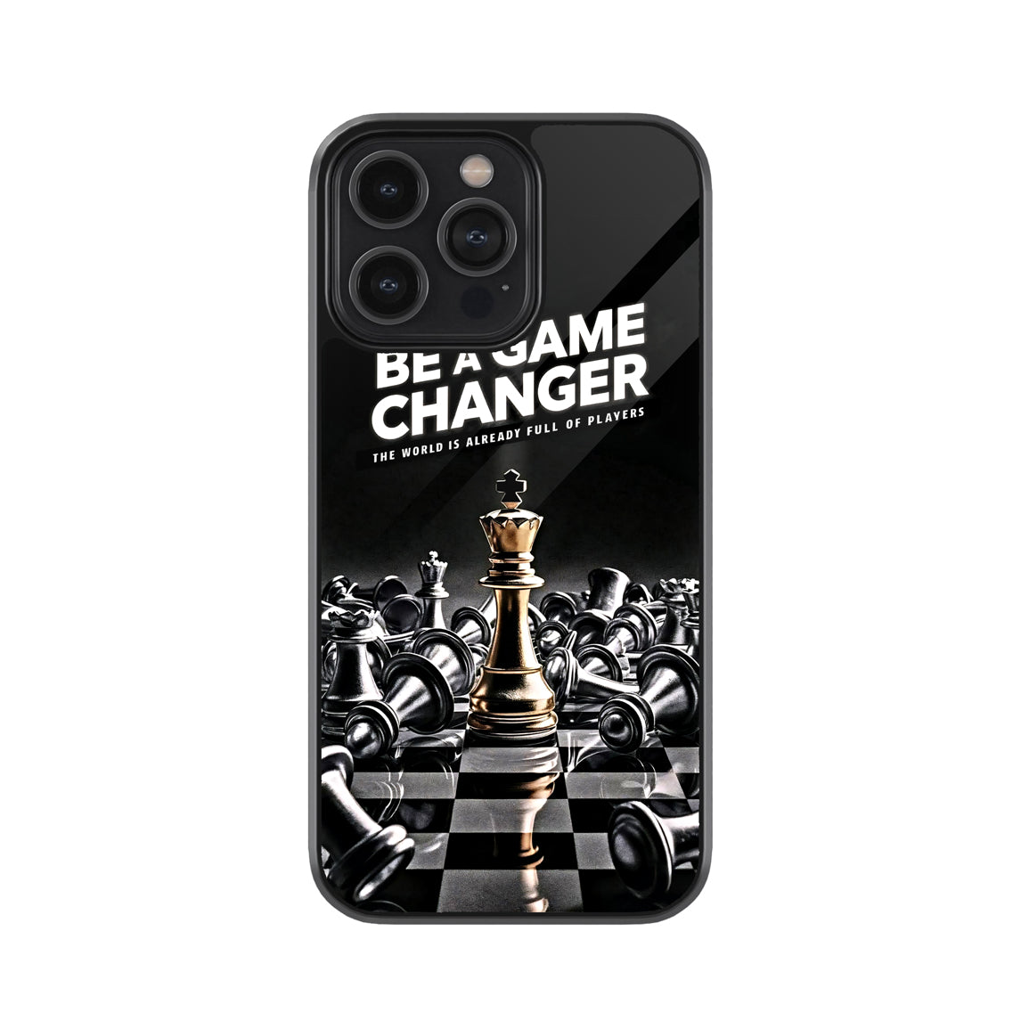 Chess King – “Be a Game Changer” Mobile Cover