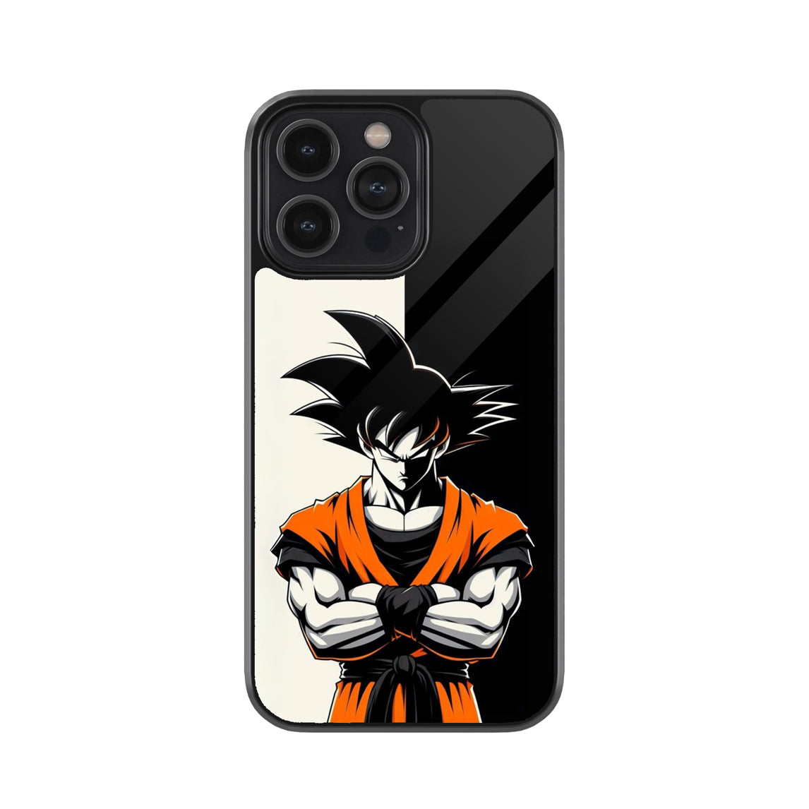 Classic Goku Folded Arms Mobile Cover