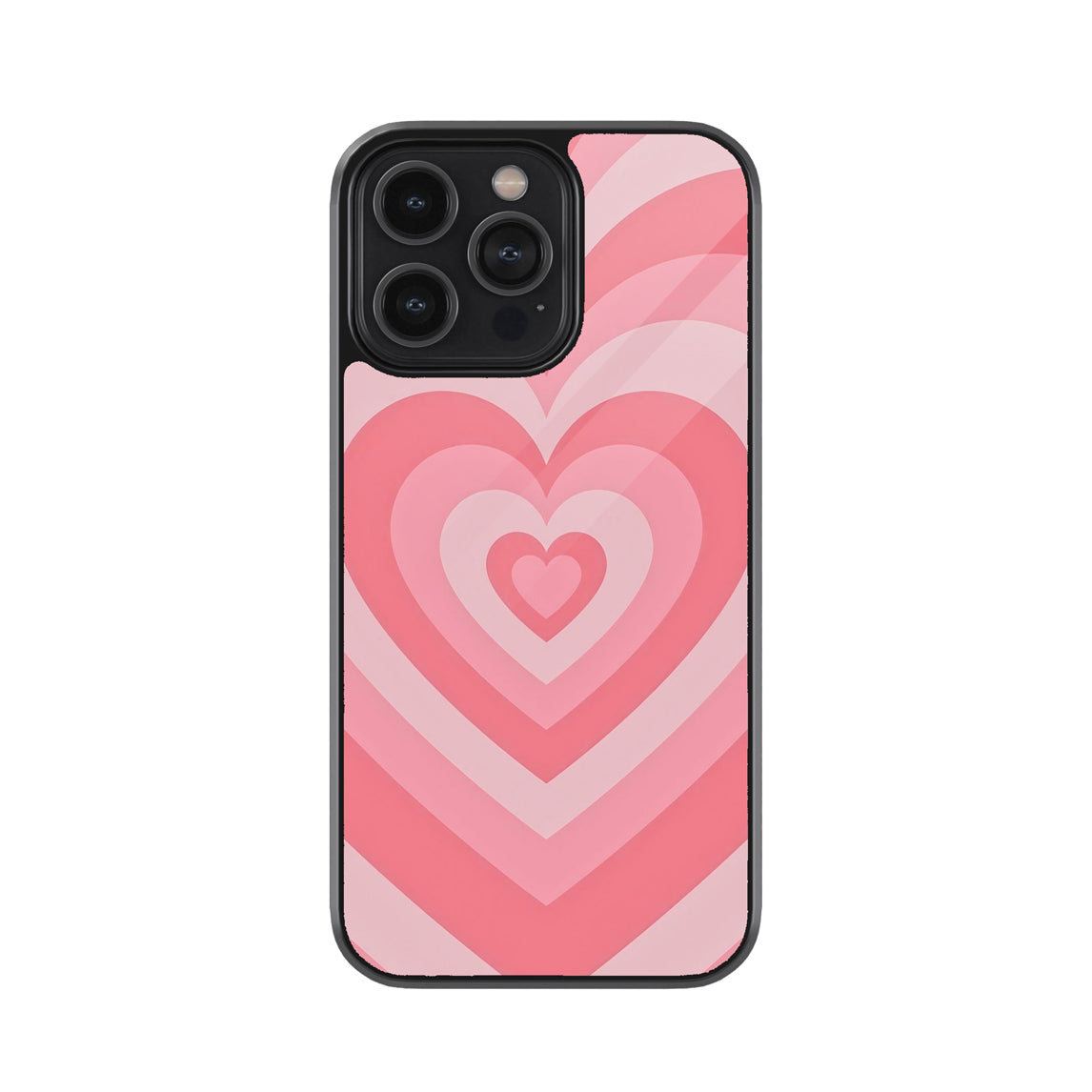 Pink Heart Love Case