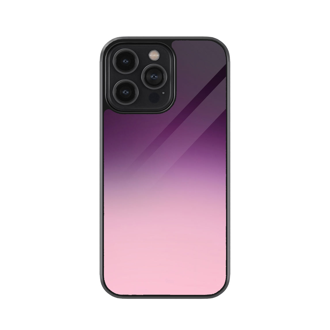 Purple to Pink Gradient Metal Cover