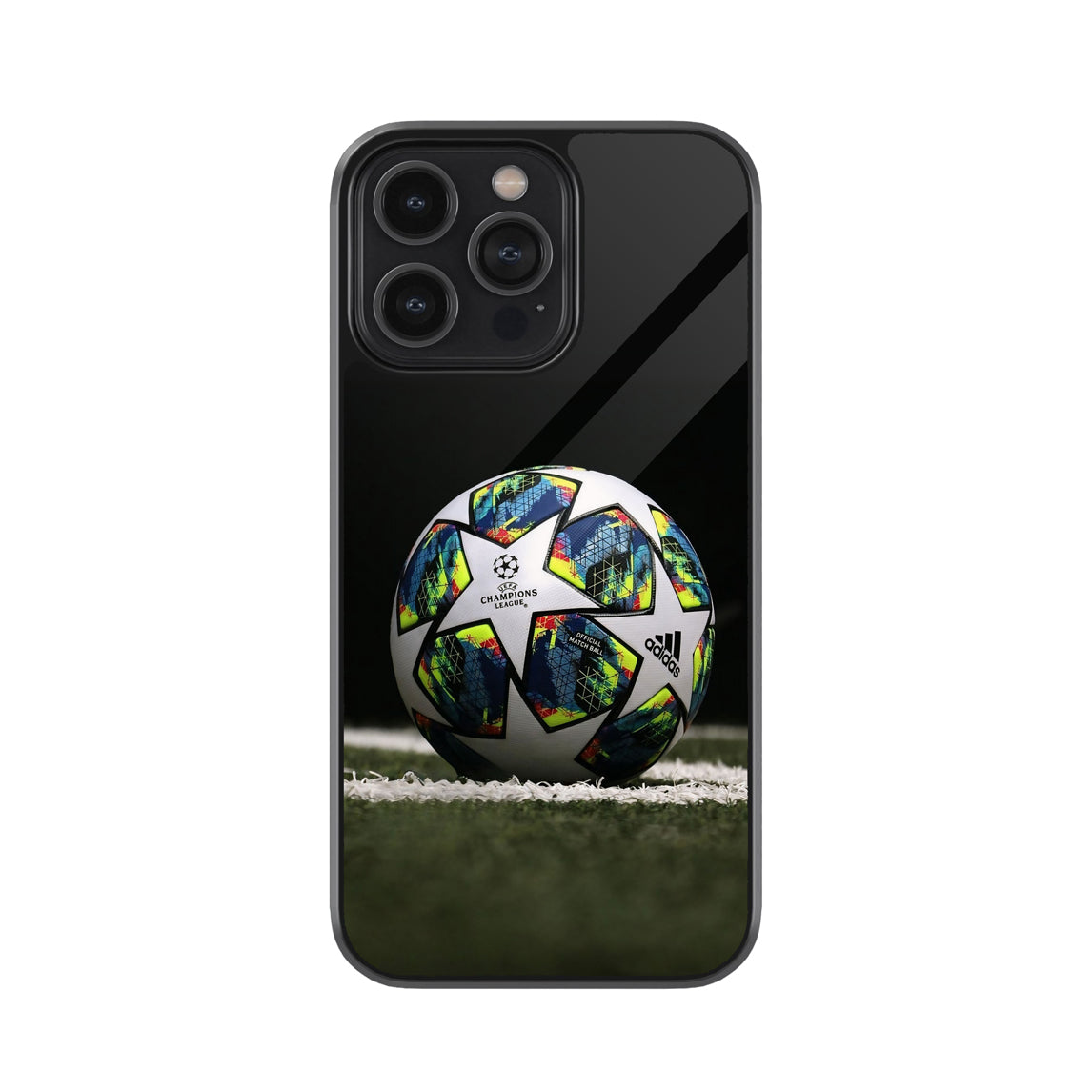 Football Champions League Metal Mobile Cover