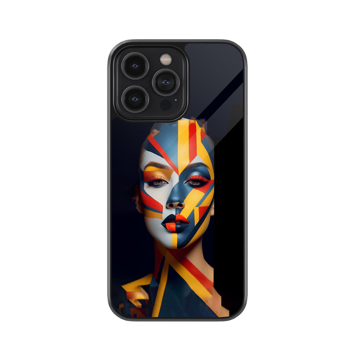 Abstract Face Art Mobile Cover