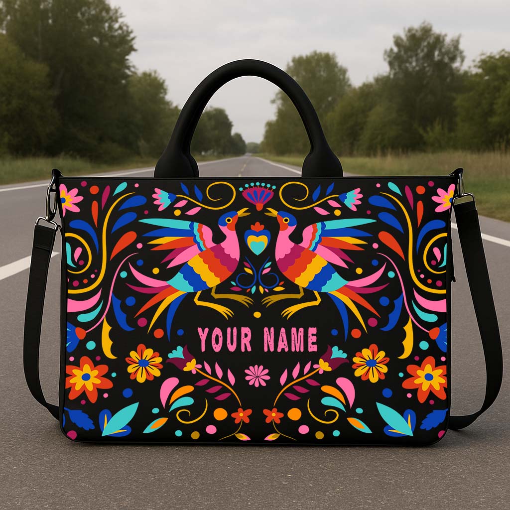 Birds of Éclat Hobo Tote Bag
