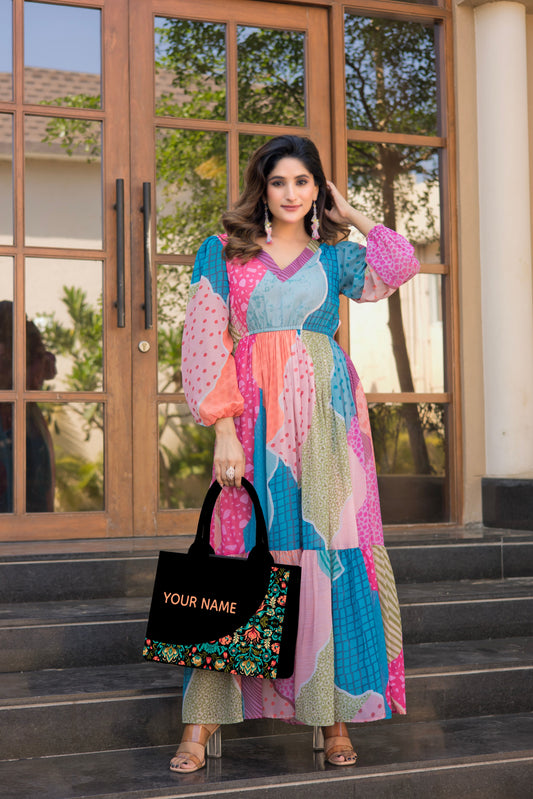 CustomizedArtisan Embossed Tote