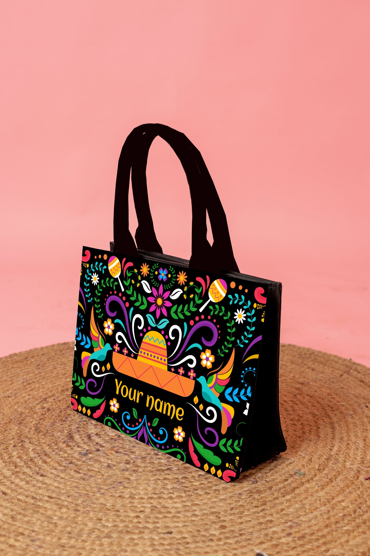Lively Heritage Embossed Tote Bag