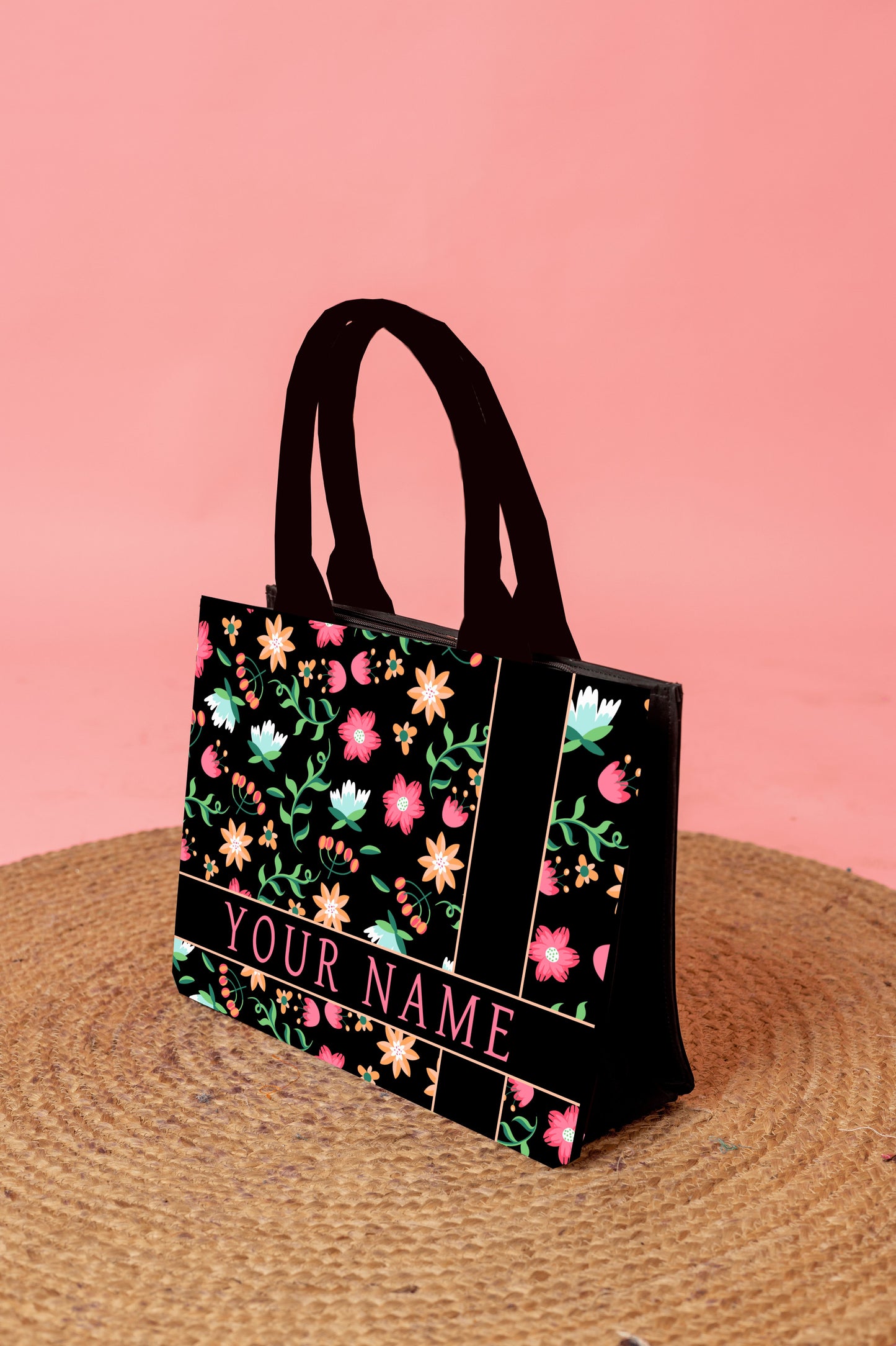 Customized Enchanted Bloom Tote