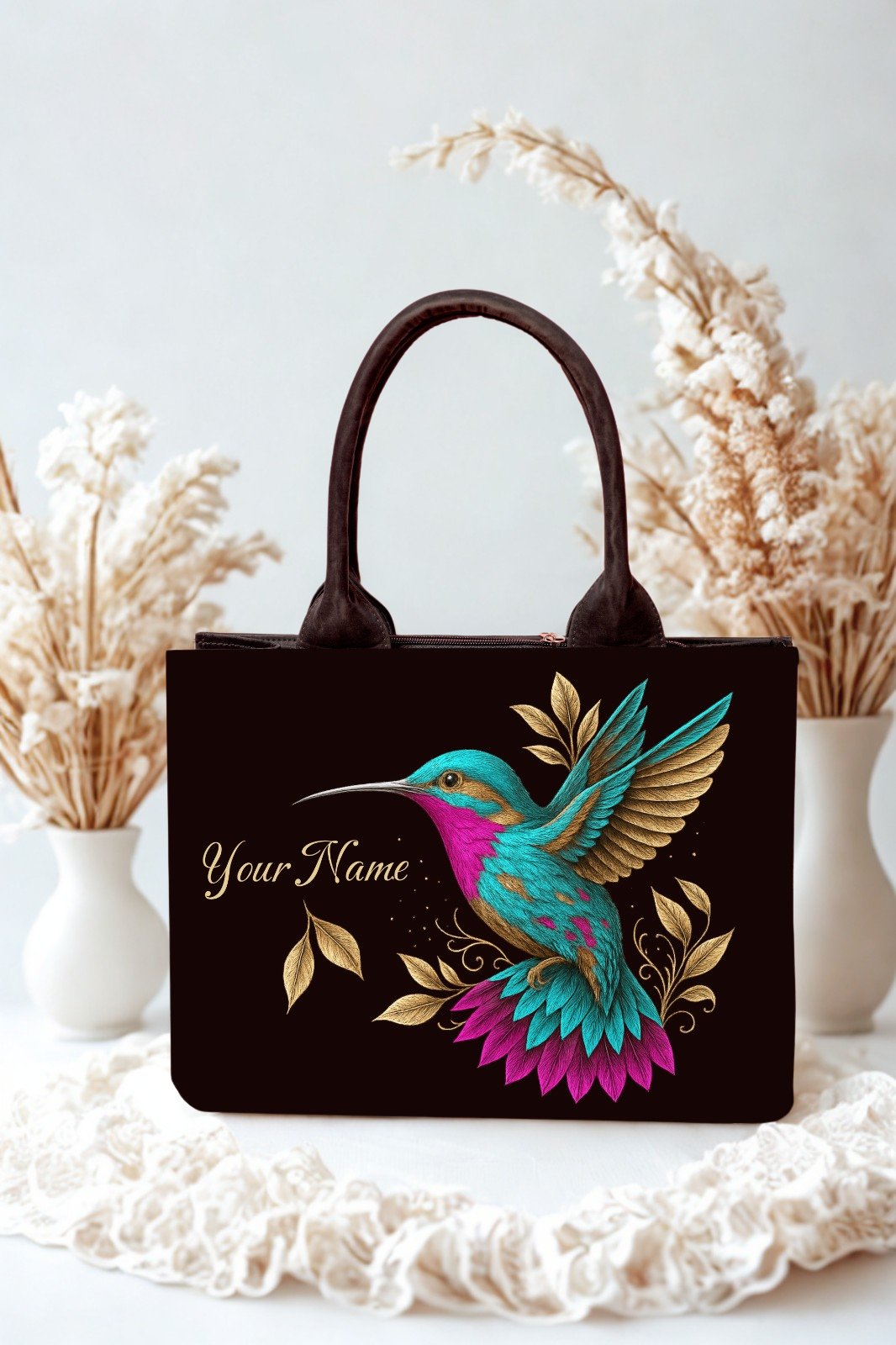 Customized Name Tote Bags