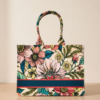 The Vintage Peony Tote Bag