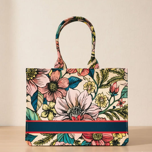 The Vintage Peony Tote Bag