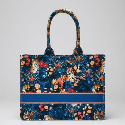 The Midnight Jungle Tote Bag