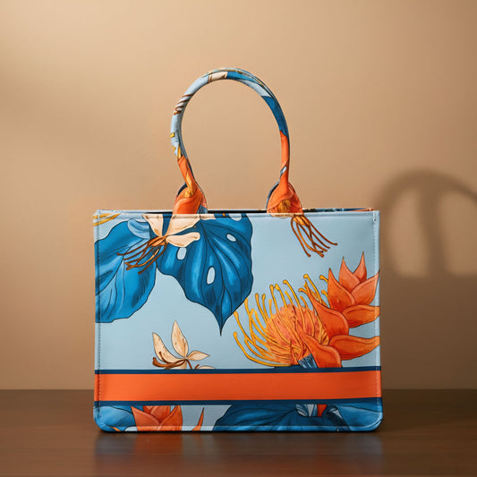 The Tropicana Sunrise Tote Bag