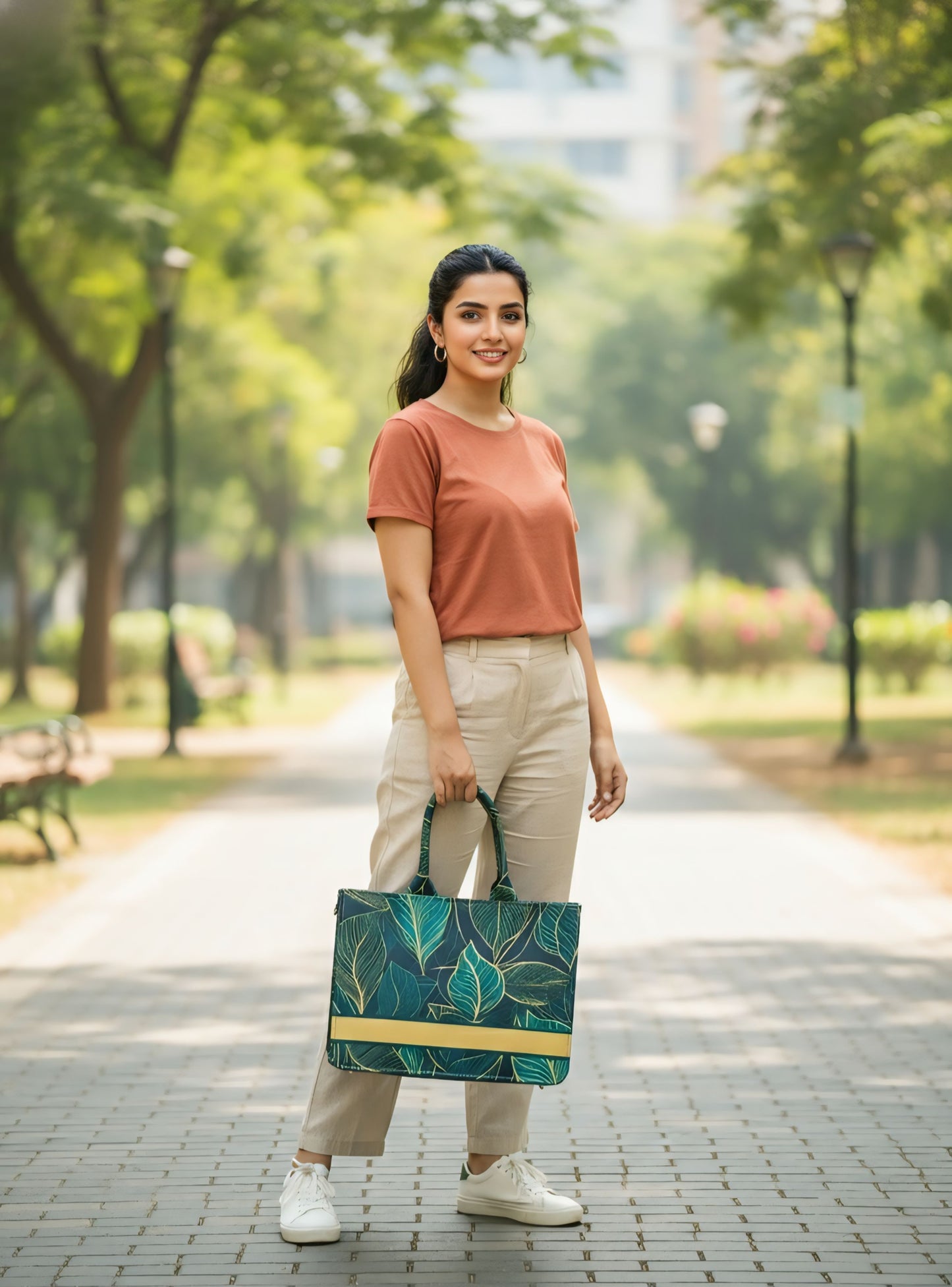 The Psychedelic Bloom Tote Bag