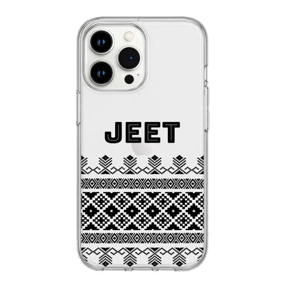 Nordic Noir Clear Phone Case