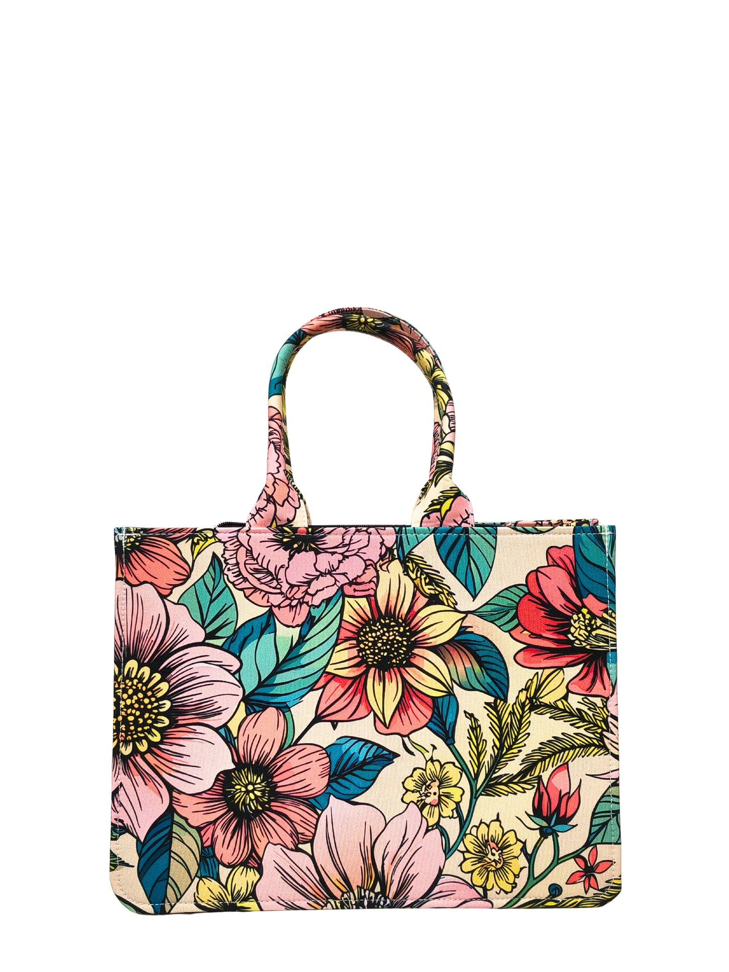 The Vintage Peony Tote Bag
