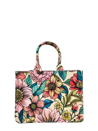 The Vintage Peony Tote Bag