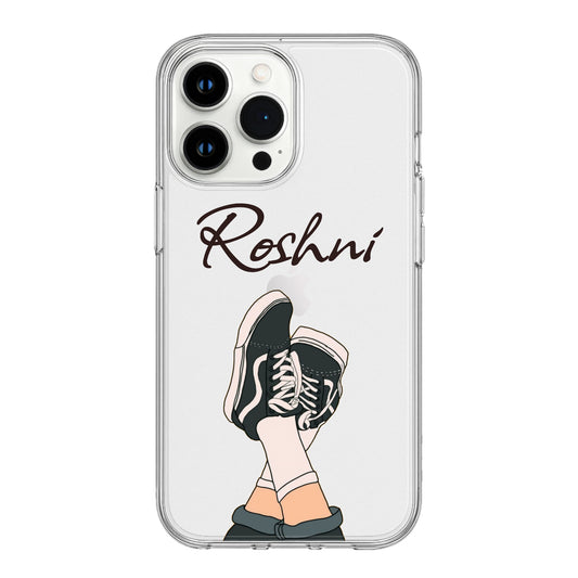 Personalized Legs-Up Sneakers Phone Case – "Roshni" Edition