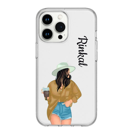 Trendy Personalized Phone Case – “Name” Edition with Coffee & Cool Vibes