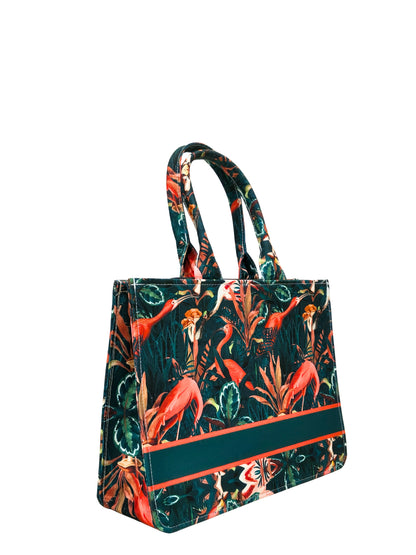 The Flamingo Oasis Tote Bag