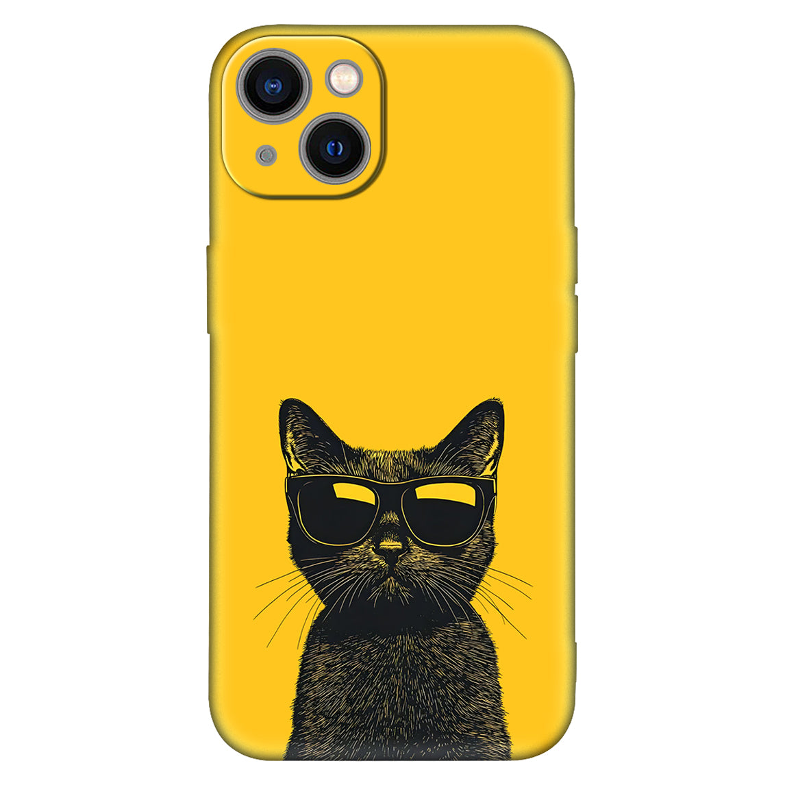 Cool Cat – Yellow Vibe Sunglass Cat Case