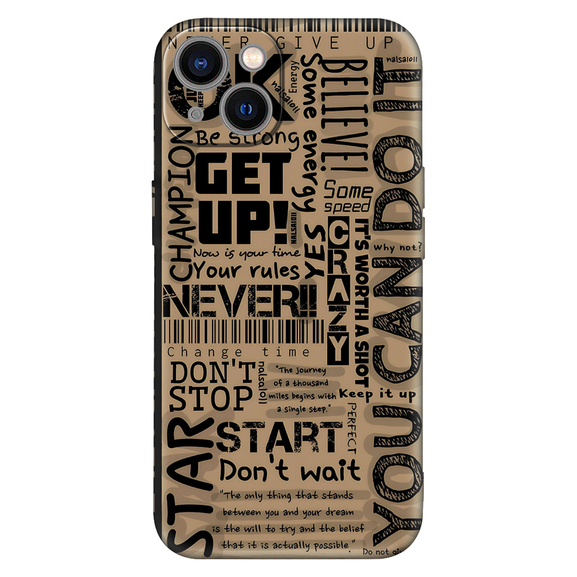 You Can Do It – Motivational Typography Case  📄 Product D