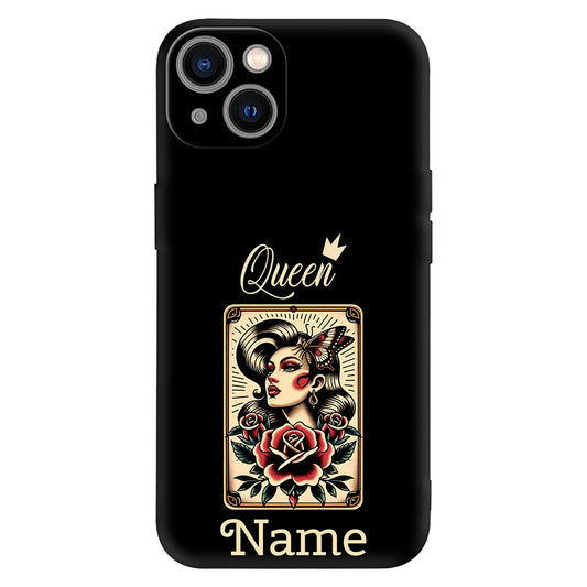 Queen Image Art – Bold & Aesthetic  iPhone Case